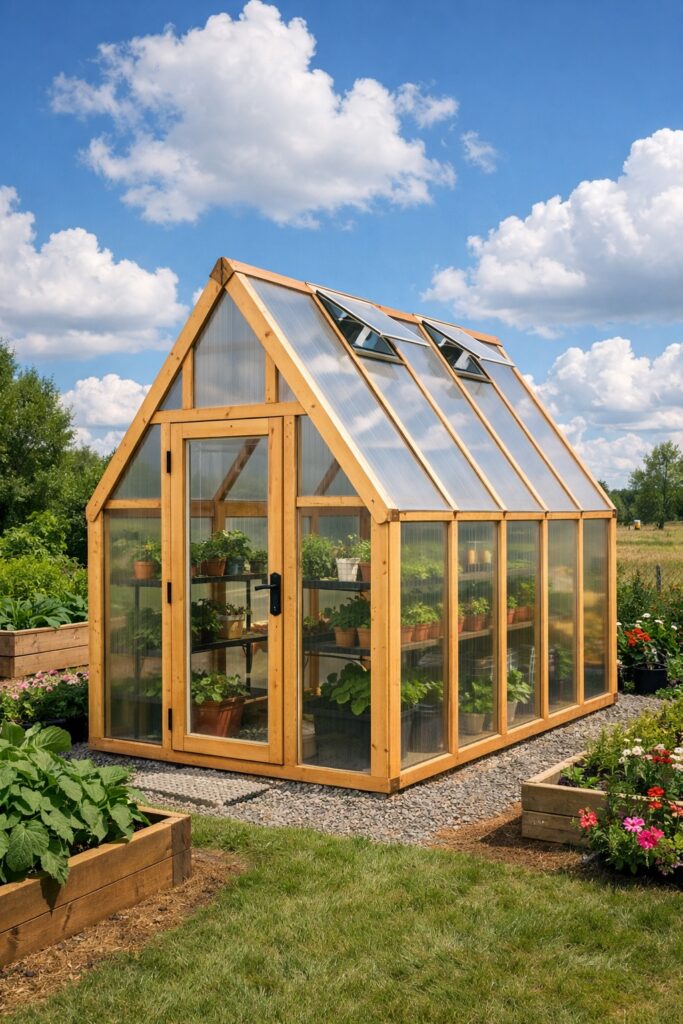 Building an 8 x 10 Greenhouse